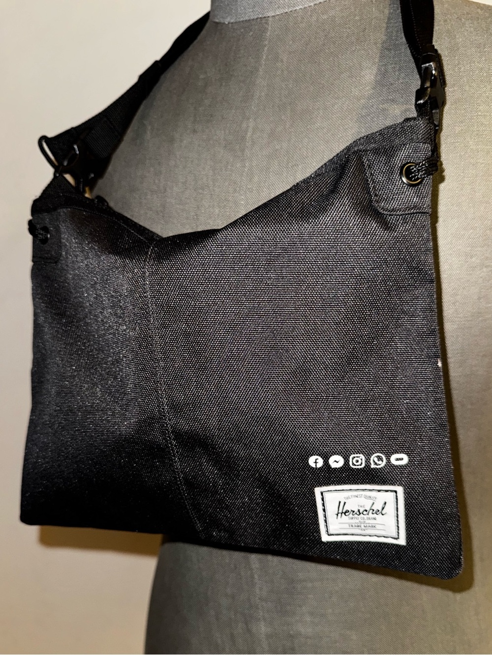 Herschel Supply Co. Black Crossbody